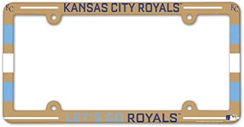 Wincraft MLB Kansas City Royals Stadion Műanyag Rendszámtábla Keret