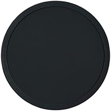UXZDX Szilikon Fekete Italt Poháralátét Készlet 8 Csúszásmentes Kerek, Puha Csésze Alátét Tökéletes Bár