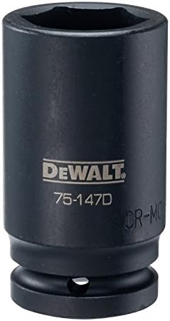 DEWALT 3/4 - Meghajtó Hatása Mély Aljzat 6 PT 32 MM - DWMT75147B