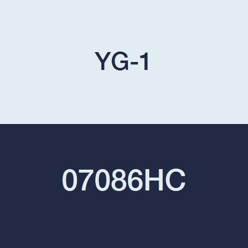 YG-1 07086HC HSS Végén Malom, 4 Fuvola, Rendszeres, Hosszú, Center Vágás, TiCN Befejezni, 3-3/8 Hosszú,