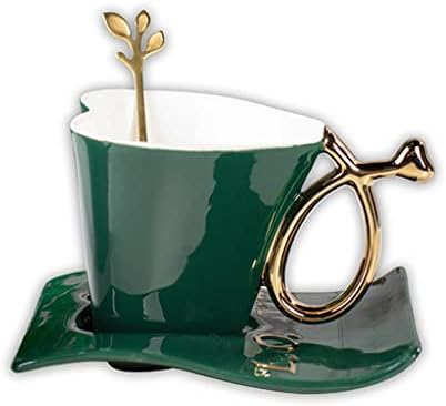 GPPZM Bögre Kávét, Európai Stílusú Haza Lógó Fül Szerelem Kerámia Bögre Bögre Szett Tea Csésze (Szín :