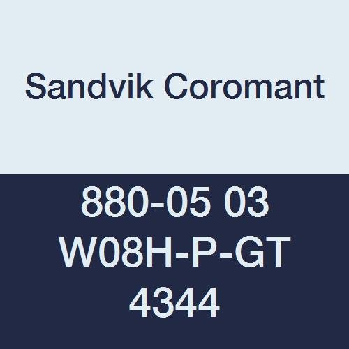 A Sandvik Coromant, 880-05 03 W08H-P-GT 4344, a CoroDrill 880 Helyezze be a Fúrás, Keményfém, Négyzet,