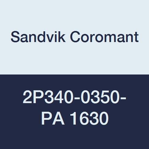 A Sandvik Coromant 2P340-0350-PA 1630 CoroMill Plura Tömör Keményfém Tér Váll Végén Malom, 0.1378 Vágási