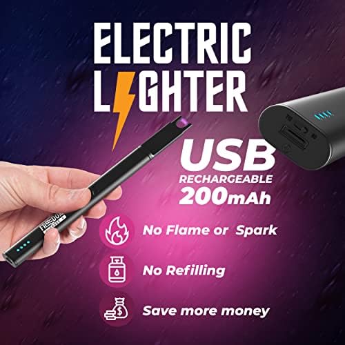 Az újratölthető Elektromos Öngyújtó USB & Travel Bag, Hosszú Flameless Gyertyát Gyújtó, Elektronikus Könnyebb