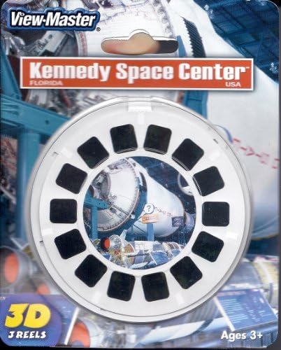 A nézet-Master 3D 3 Tárcsás Kártya Kennedy Space Center-Floridai