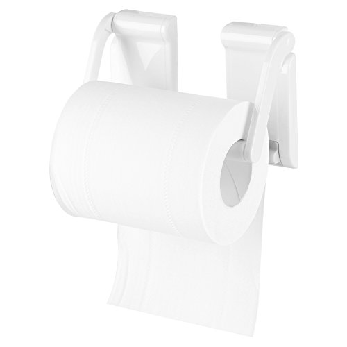 Papír Tartó -Műanyag + Mágneses Konyha Fürdőszoba, Állítható Papír Tekercs Rack Szövet Törölközőt Jogosultja