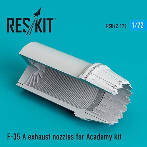 Reskit RSU72-0173 - 1/72 F-35 A Kipufogógáz fúvókák Akadémia Modell készlet