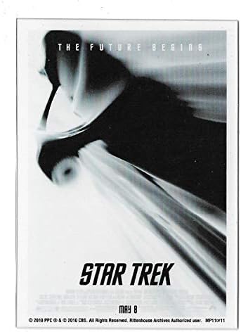 2017 Rittenhouse Archives Star Trek Túl Esetben Topper MP11 Star Trek 2009-Es Film Poszter Kártya, Átlátszó