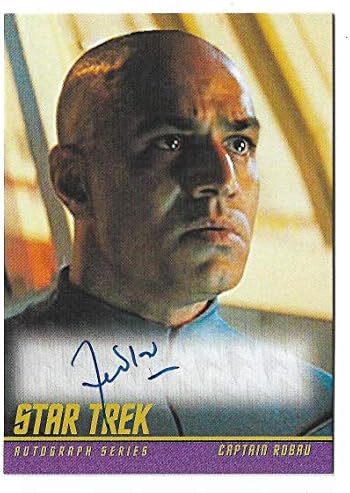 2017 Rittenhouse Archives Star Trek Túl Autogramot Faran Tahir, mint Kapitány Robau (Klasszikus Film Design)Nagyon