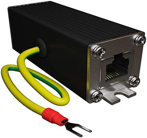Ethernet túlfeszültségvédő (10 Pack) Gigabit PoE++ 154W/3.2 EGY -Karima (Gáz Kisülési Cső) Fém Árnyékolt