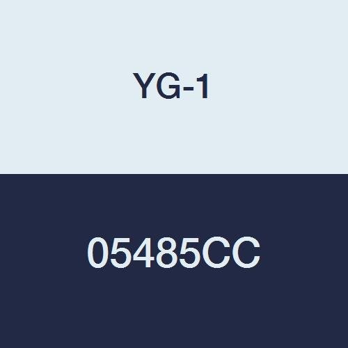 YG-1 05485CC HSSCo8 Végén Malom, 6 Fuvola, Hosszú, TiCN Befejezni, 7-3/4 Hossz, 2