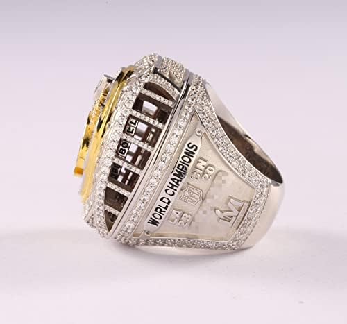 COOP BDY 2021 Bajnok Gyűrű, LA szurkolók Ajándék Kompatibilis a Super Bowl-t, a Los Angeles-i replika