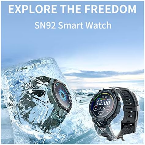 ZUONU Bluetooth Hívás Intelligens Karóra 4G ROM Férfiak Felvétel Helyi Zenei Fitness Tracker Smartwatch