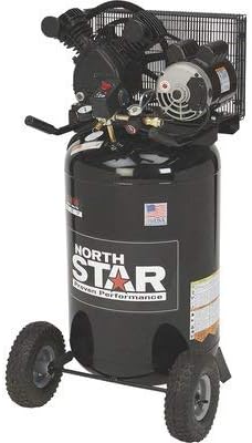 North star Hordozható Elektromos Kompresszor --1.6 HP, 30 Literes Függőleges, 5.3 CFM