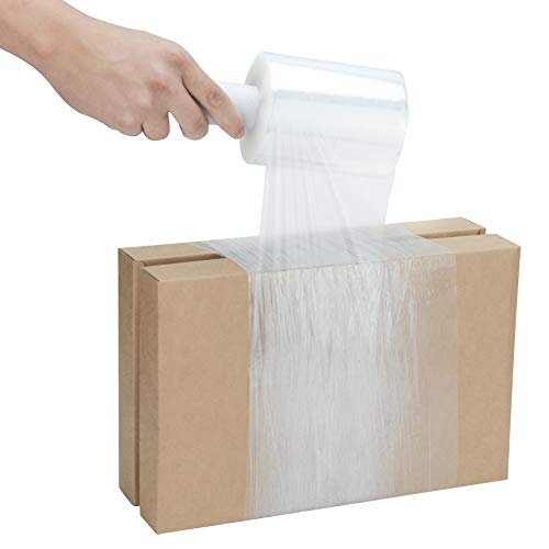 Stretch Pakolás, 2 Csomag Mini Szakaszon Wrap Roll – Szakaszon Pakolás Kezelni a Raklap Csomagoló, Csomagolás,