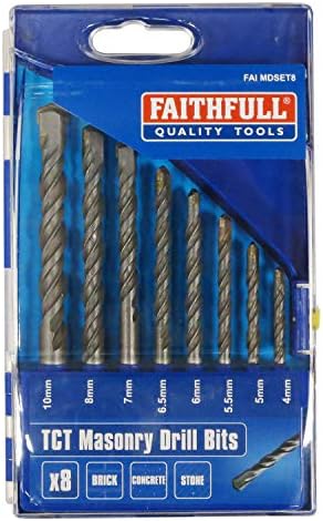 Faithfull Standard Masoproducty Fúró Készlet 8