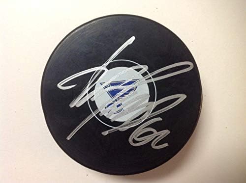 Köröm Yakupov Aláírt Aláírt a St. Louis Blues Jégkorong egy - Dedikált NHL Korong