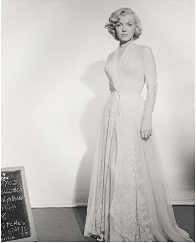 Marilyn Monroe ott álltál, Glamorously Szexi, Fekete, Fehér, 8 x 10 Inch-Fotó