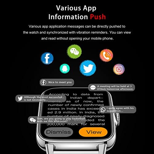 Intelligens Karóra az iOS Android, Multi-Function-Egészségügyi Ellenőrző Hosszú Készenléti 1.92 inches
