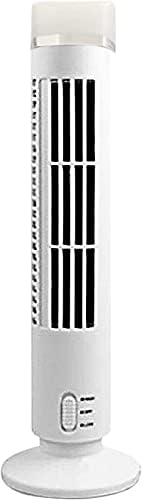 YUNYN Hordozható Usb-Elektromos Torony Ventilátor Oszcilláló Ventilátor Hordozható Asztal Ventilátor 2-Sebesség