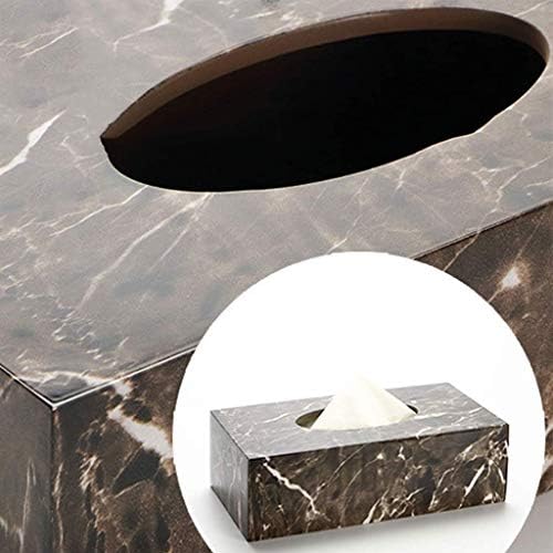 GPPZM Gyanta szövet box-Dekoratív Asztallap Szövet Borító Készült, Masszív Gyanta, a House Iroda Autó