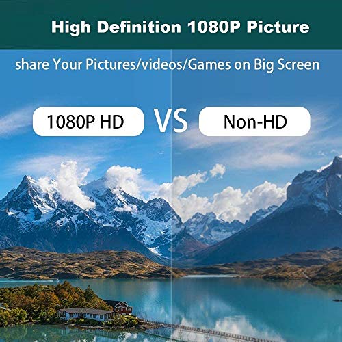 HDMI Kábel-Kompatibilis iPhone, HDMI Adapter Kábel iPhone,Digitális AV-Átalakító iPhone 11,12/11,12 pro