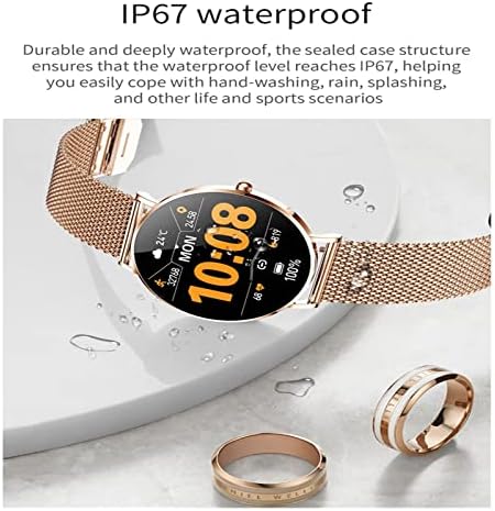 Smartwatch Női IP67 Smartwatch Fitness Nyomkövető Karkötő Női Karóra Kompatibilitási a Xiao Mi Huawei