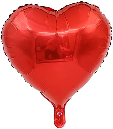 18 cm-es Piros Szív Alakú Fólia Lufit,Romantikus Hatalmas Szív Lufi Valentin Napra Szülinapi Dekoráció,Esküvő,Javaslat