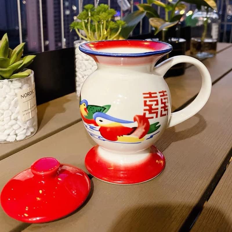 Madi Kay Minták Internet híresség kreatív köpőcsésze kerámia csésze víz klasszikus nosztalgikus este pot
