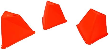 Védjegy Újítások Műanyag Háromszög Kúp Sport Képzés Gear Csomag 12-5.5 hüvelykes Kúp (Narancssárga)