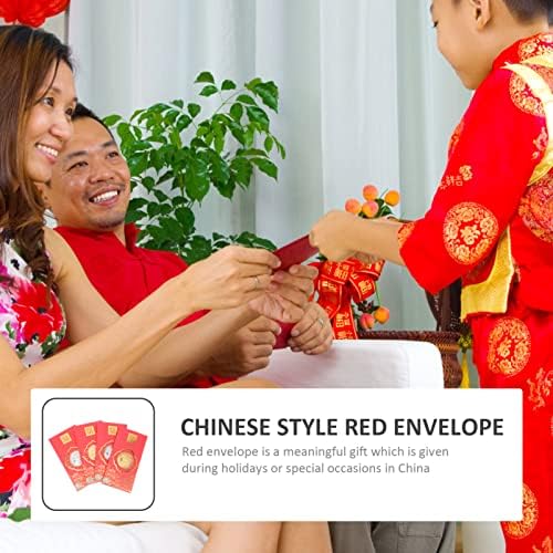HANABASS 4db Kínai Új Év a Vörös Borítékok Nyúl Évben Red Csomagok Új Év Pénzt Csomagok