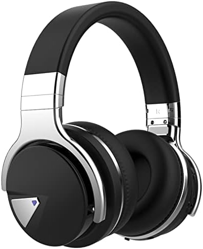 Vonaural E7 Aktív zajszűrő Fejhallgató, Bluetooth Fejhallgató, Vezeték Fülhallgató Gazdag, Mély 27 Órás