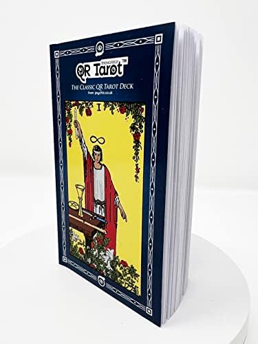 78 Kártya Pakli Tarot kártyát a QR-Kódok a Videó Tarot Tanulás - Beleértve a Tarot Tanfolyam, Kezdő, Középhaladó